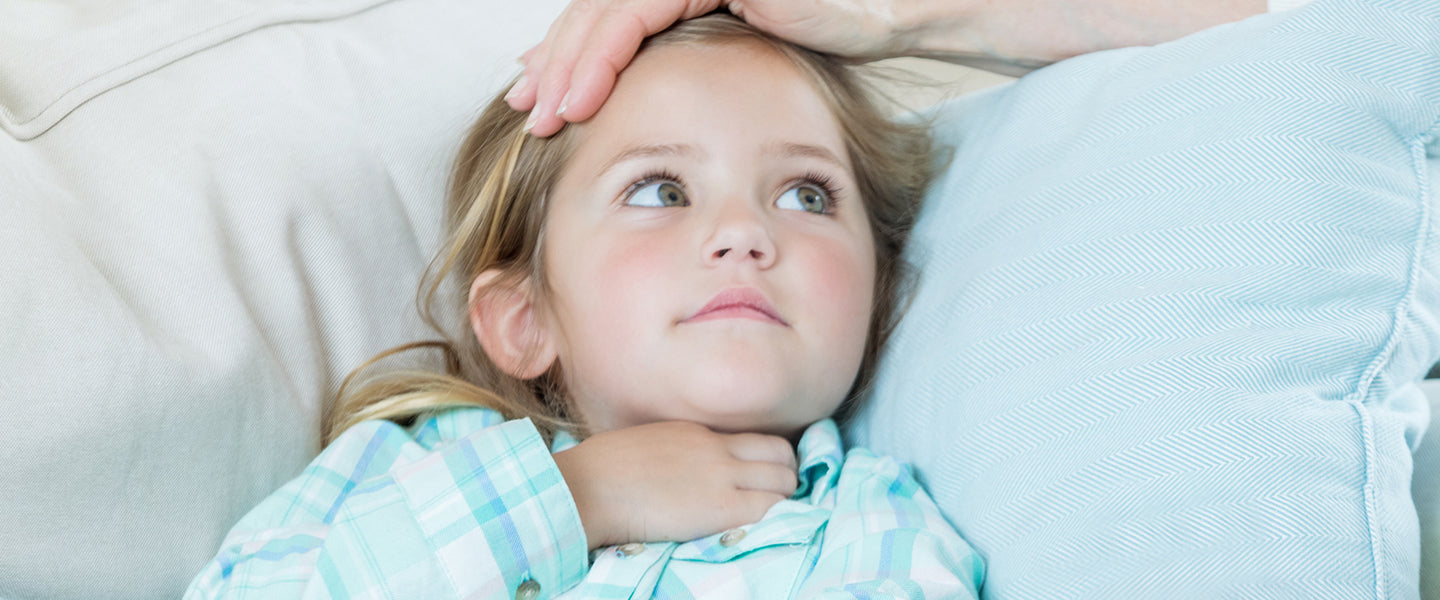When a child's sore throat gets worse