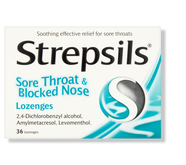 Sore throat & cough or blocked nose