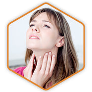 Sore throat & cough or blocked nose