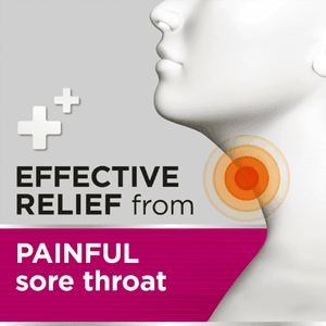Strepsils Extra Triple Action Cherry Lozenges for Sore Throat
