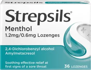 Strepsils Menthol Lozenges