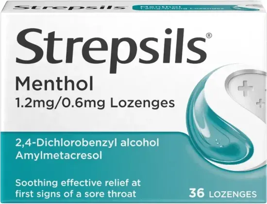 Strepsils Menthol Lozenges