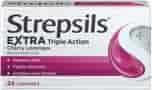 Strepsils Extra Triple Action Cherry Lozenges