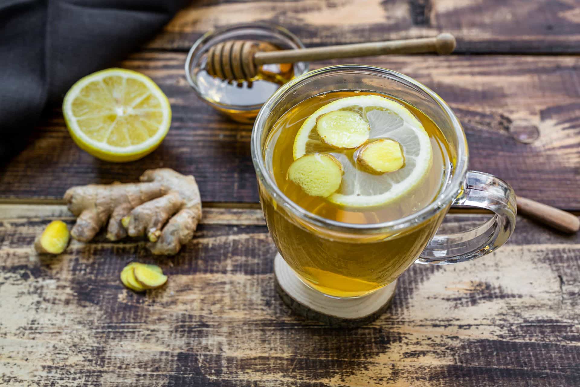 Cup of Ginger and Honey tea 