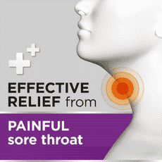 Strepsils Extra Triple Action Blackcurrant Lozenges for Sore Throat
